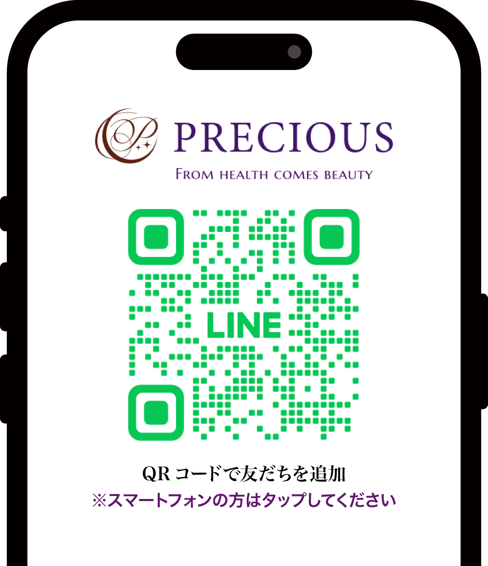 スマホのモックアップと公式LINEのQRコード